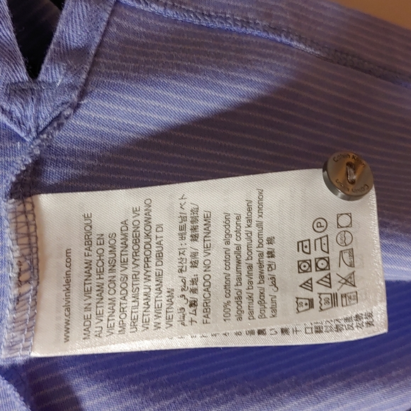 Calvin Klein Liquid Touch Polo T Shirt - Picture 4 of 5